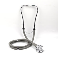 Load image into Gallery viewer, High Quality Medical Stethoscope Dual Headed Double Tube Professional Multifunctional Stethoscope Portable Adjustable Ear Hook