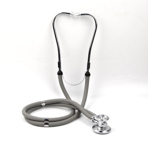 High Quality Medical Stethoscope Dual Headed Double Tube Professional Multifunctional Stethoscope Portable Adjustable Ear Hook