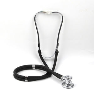 High Quality Medical Stethoscope Dual Headed Double Tube Professional Multifunctional Stethoscope Portable Adjustable Ear Hook