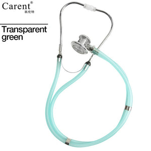 Carent Professional cardiology stetoskop Dual Headed Multifunctional Stethoscope Tube Double Estetoscopio Medical Equipment